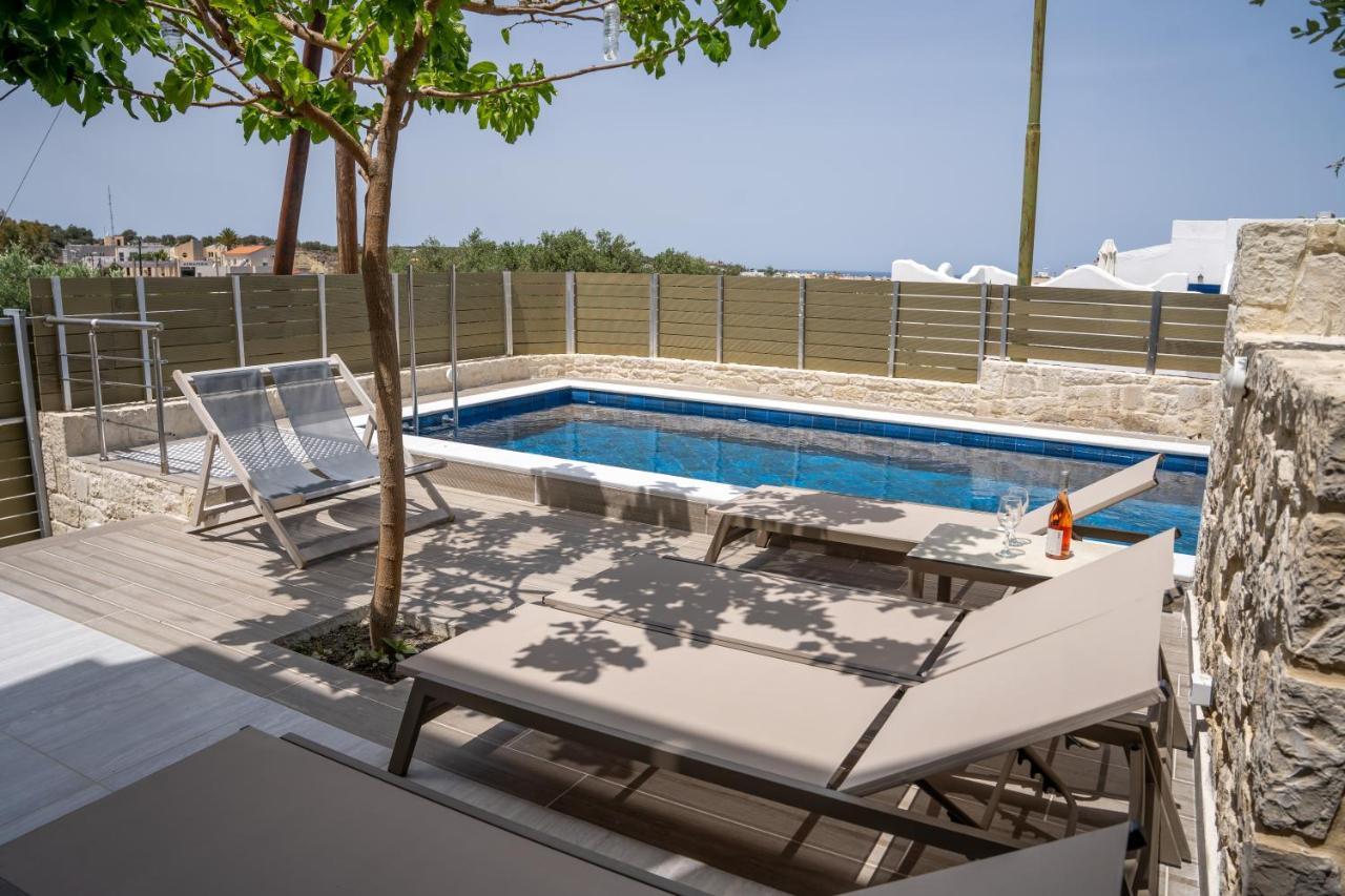 Thomas House Hersonissos - Private Pool - Sleeps 6 エクステリア 写真